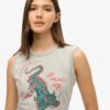 Kamizelka Superdry X Komodo Kailash Dragon Slim Top Kamizelka Superdry X Komodo Kailash Dragon Slim Top