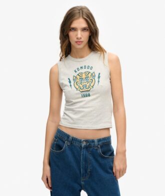 Kamizelka Superdry X Komodo Tiger Slim Top Kamizelka Superdry X Komodo Tiger Slim Top