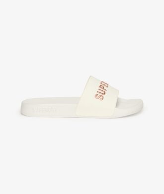 Klapki basenowe z logo Code