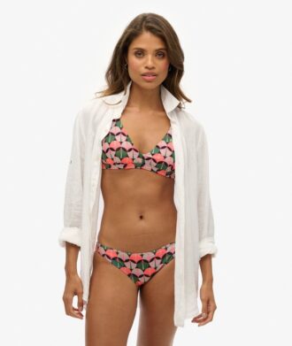 Klasyczne figi bikini z nadrukiem