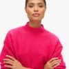 Klasyczny sweter z golfem w stylu Vintage