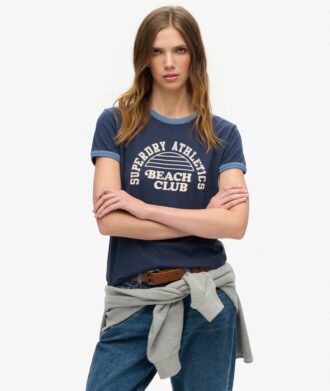 Koszula Athletic Essentials Beach Graphic Ringer