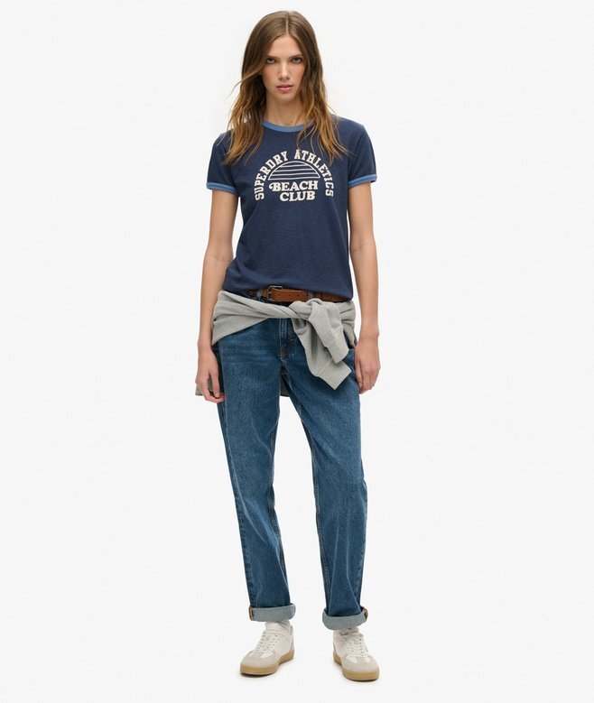 Koszula Athletic Essentials Beach Graphic Ringer Koszula Athletic Essentials Beach Graphic Ringer