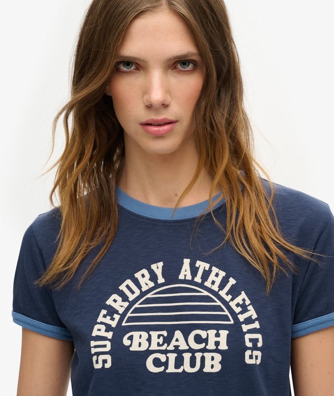 Koszula Athletic Essentials Beach Graphic Ringer Koszula Athletic Essentials Beach Graphic Ringer