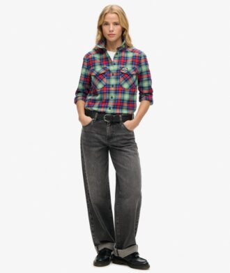 Koszula flanelowa w kratę drwala Koszula flanelowa w kratę drwala