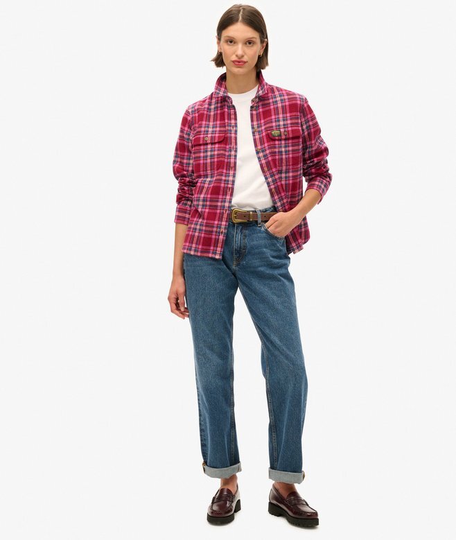 Koszula flanelowa w kratę drwala Koszula flanelowa w kratę drwala