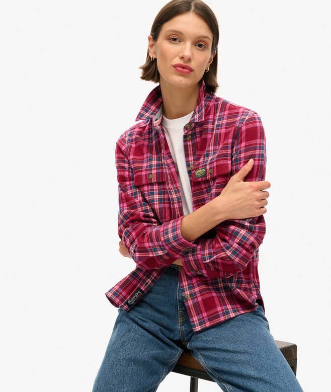 Koszula flanelowa w kratę drwala Koszula flanelowa w kratę drwala