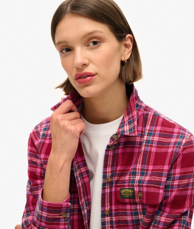 Koszula flanelowa w kratę drwala Koszula flanelowa w kratę drwala