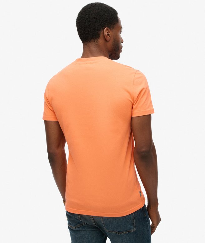 Koszula z dekoltem w serek z logo Organic Cotton Essential Koszula z dekoltem w serek z logo Organic Cotton Essential