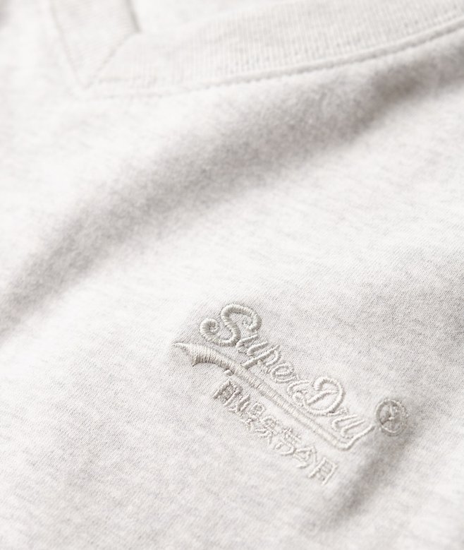 Koszula z dekoltem w serek z logo Organic Cotton Essential Koszula z dekoltem w serek z logo Organic Cotton Essential