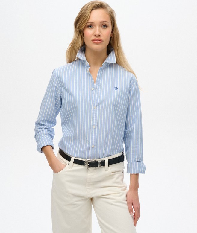 Koszula z długim rękawem Slim Oxford Koszula z długim rękawem Slim Oxford