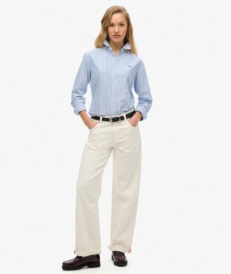Koszula z długim rękawem Slim Oxford Koszula z długim rękawem Slim Oxford