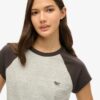 Koszula z raglanowymi rękawami z Organic Cotton z logo Essential