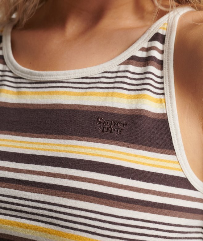 Koszulka bez rękawów Vintage Stripe Surf Koszulka bez rękawów Vintage Stripe Surf