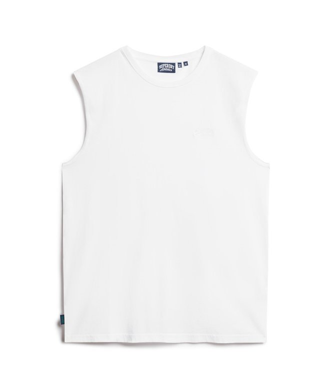 Koszulka bez rękawów z logo Organic Cotton Essential Koszulka bez rękawów z logo Organic Cotton Essential