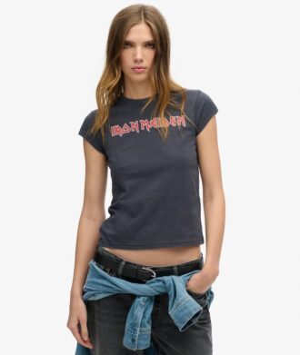 Koszulka z krótkim rękawem Iron Maiden X Superdry