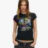 Koszulka z krótkim rękawem Iron Maiden X Superdry