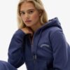 Krótka bluza z kapturem i zamkiem z logo Essential Krótka bluza z kapturem i zamkiem z logo Essential