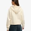 Krótka bluza z kapturem i zamkiem z logo Essential Krótka bluza z kapturem i zamkiem z logo Essential