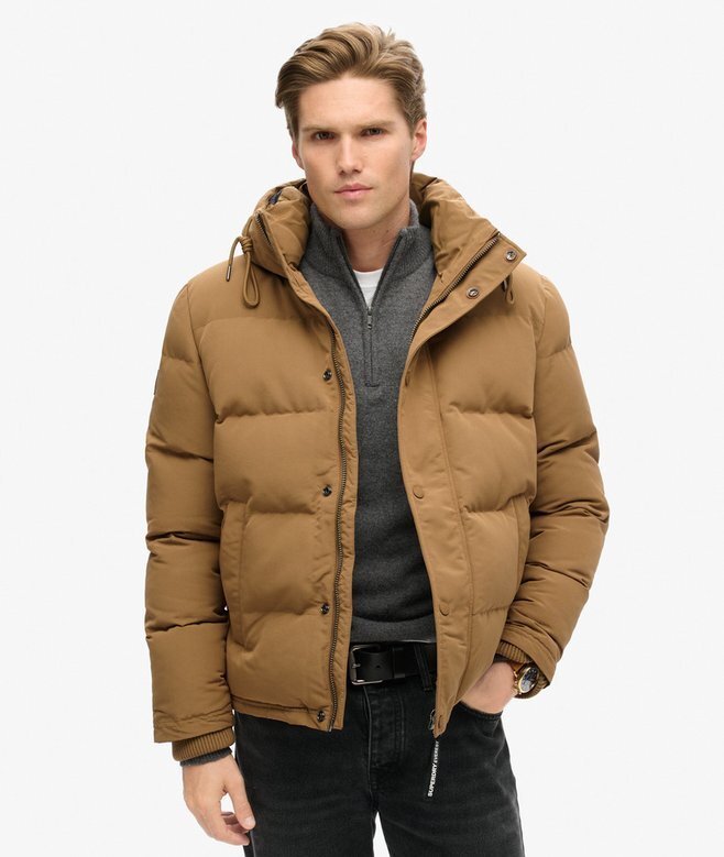 Krótka Hooded kurtka puchowa Everest Krótka Hooded kurtka puchowa Everest