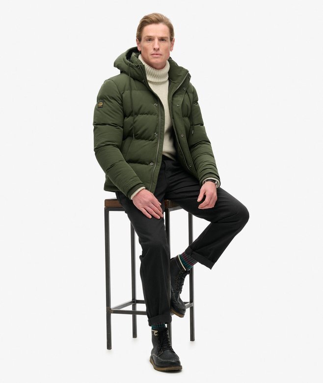 Krótka Hooded kurtka puchowa Everest Krótka Hooded kurtka puchowa Everest
