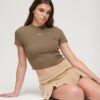 Krótka koszulka z haftem z Organic Cotton Krótka koszulka z haftem z Organic Cotton