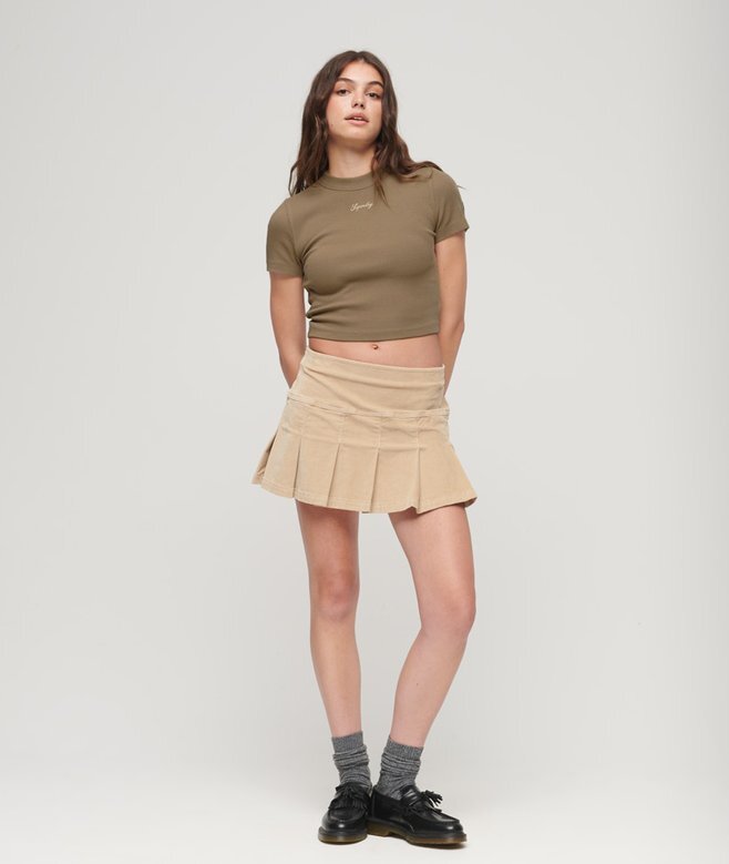 Krótka koszulka z haftem z Organic Cotton Krótka koszulka z haftem z Organic Cotton