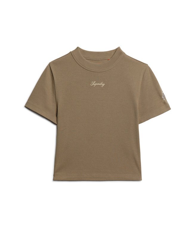 Krótka koszulka z haftem z Organic Cotton Krótka koszulka z haftem z Organic Cotton