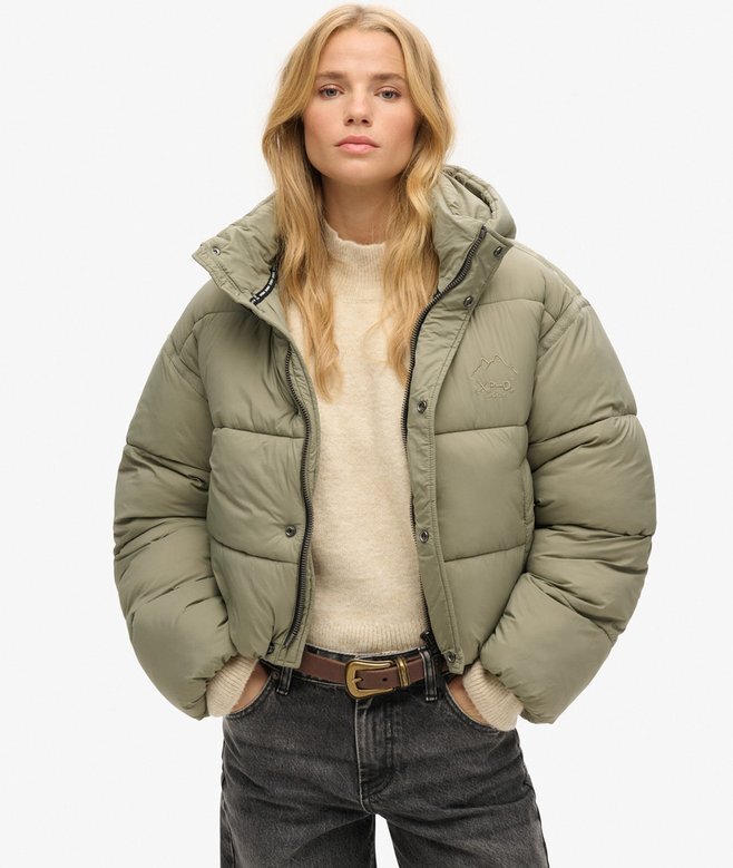 Krótka kurtka Puffer Cocoon Krótka kurtka Puffer Cocoon