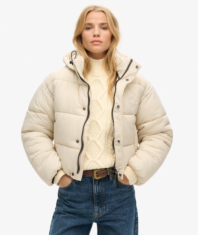 Krótka kurtka Puffer Cocoon Krótka kurtka Puffer Cocoon