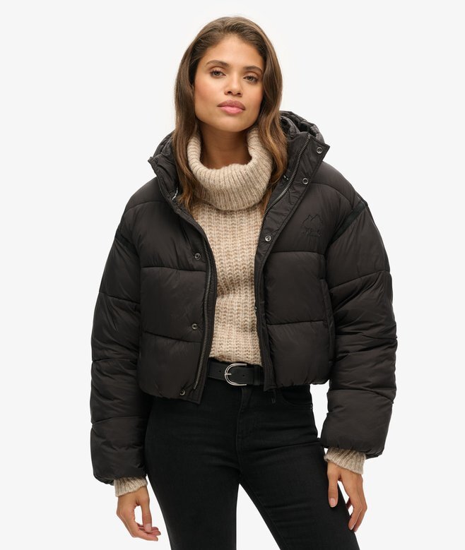 Krótka kurtka Puffer Cocoon Krótka kurtka Puffer Cocoon