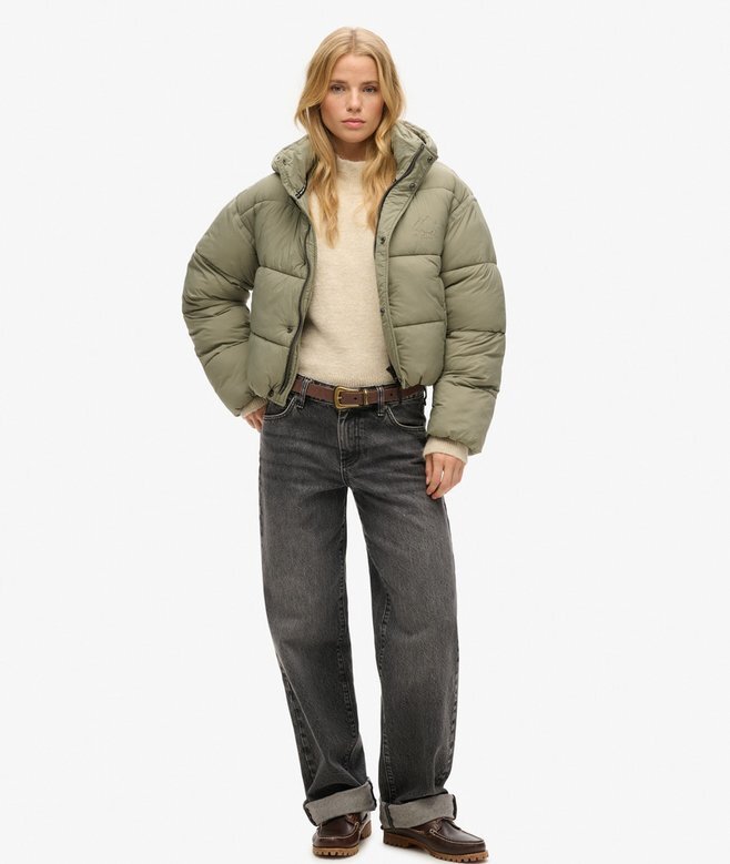 Krótka kurtka Puffer Cocoon Krótka kurtka Puffer Cocoon