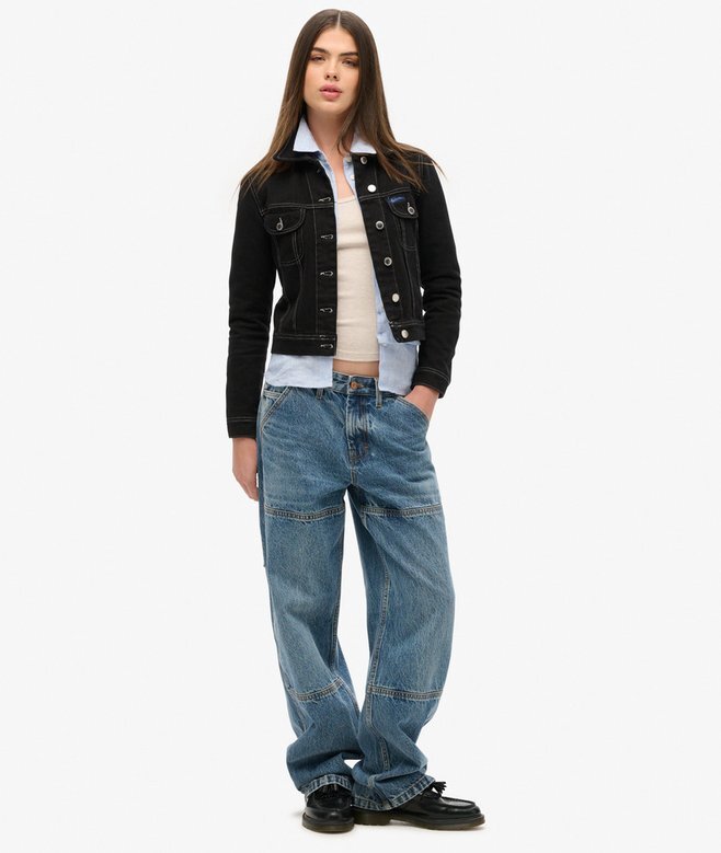 Krótka kurtka w stylu workwear Krótka kurtka w stylu workwear