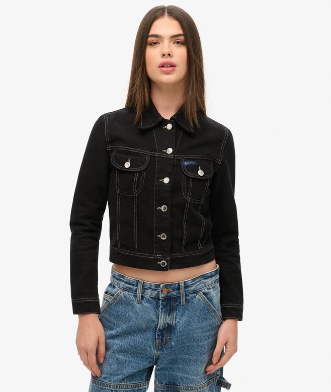 Krótka kurtka w stylu workwear Krótka kurtka w stylu workwear