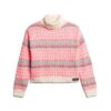 Krótki sweter z golfem z dzianiny Krótki sweter z golfem z dzianiny