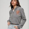 Krótsza bluza z kapturem i zamkiem Athletic Essentials Krótsza bluza z kapturem i zamkiem Athletic Essentials