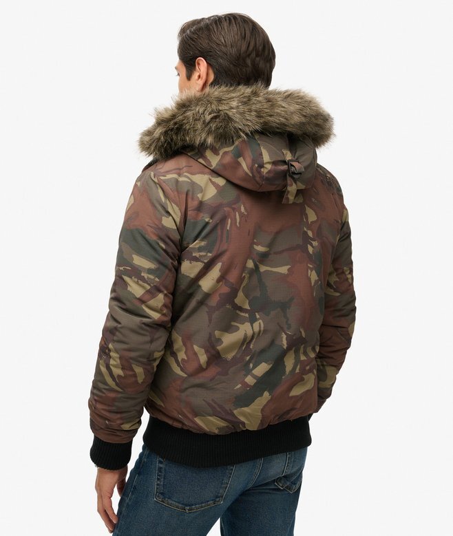 Kurtka bomberka Everest Puffer z kapturem Kurtka bomberka Everest Puffer z kapturem