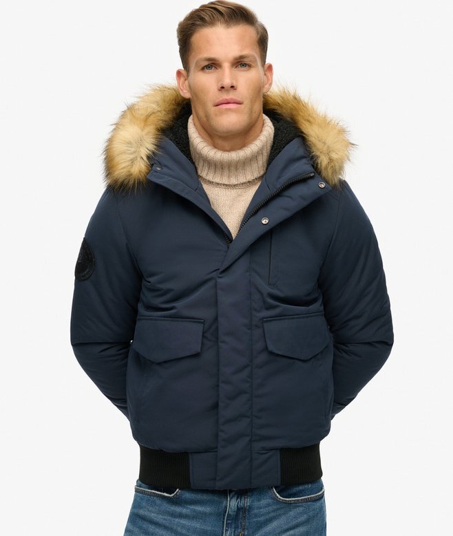 Kurtka bomberka Everest Puffer z kapturem Kurtka bomberka Everest Puffer z kapturem