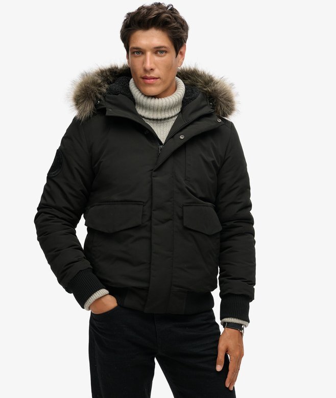 Kurtka bomberka Everest Puffer z kapturem Kurtka bomberka Everest Puffer z kapturem