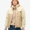 Kurtka hybrydowa z polaru Sherpa w stylu workwear Kurtka hybrydowa z polaru Sherpa w stylu workwear