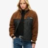 Kurtka hybrydowa z polaru Sherpa w stylu workwear Kurtka hybrydowa z polaru Sherpa w stylu workwear