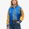 Luksusowa kurtka typu varsity