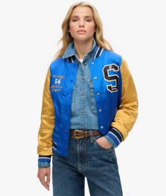 Luksusowa kurtka typu varsity
