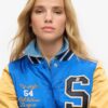 Luksusowa kurtka typu varsity
