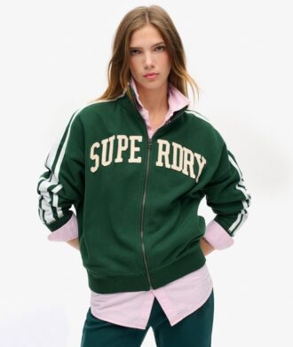 Luźna bluza dresowa z aplikacją Athletic Essentials