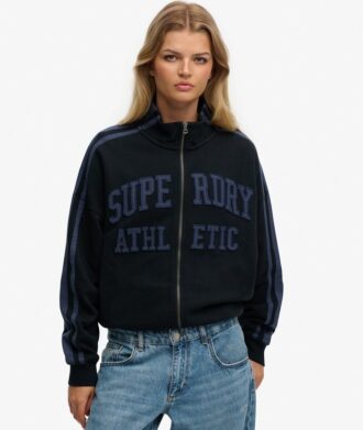 Luźna bluza dresowa z aplikacją Athletic Essentials