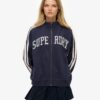 Luźna bluza dresowa z aplikacją Athletic Essentials Luźna bluza dresowa z aplikacją Athletic Essentials