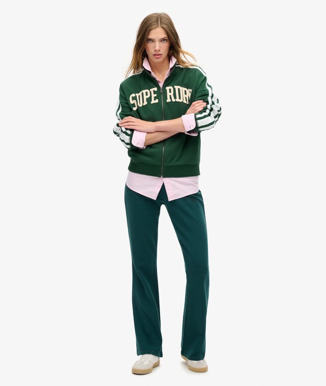 Luźna bluza dresowa z aplikacją Athletic Essentials Luźna bluza dresowa z aplikacją Athletic Essentials