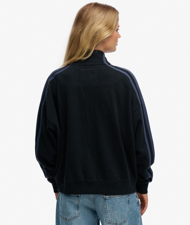 Luźna bluza dresowa z aplikacją Athletic Essentials Luźna bluza dresowa z aplikacją Athletic Essentials