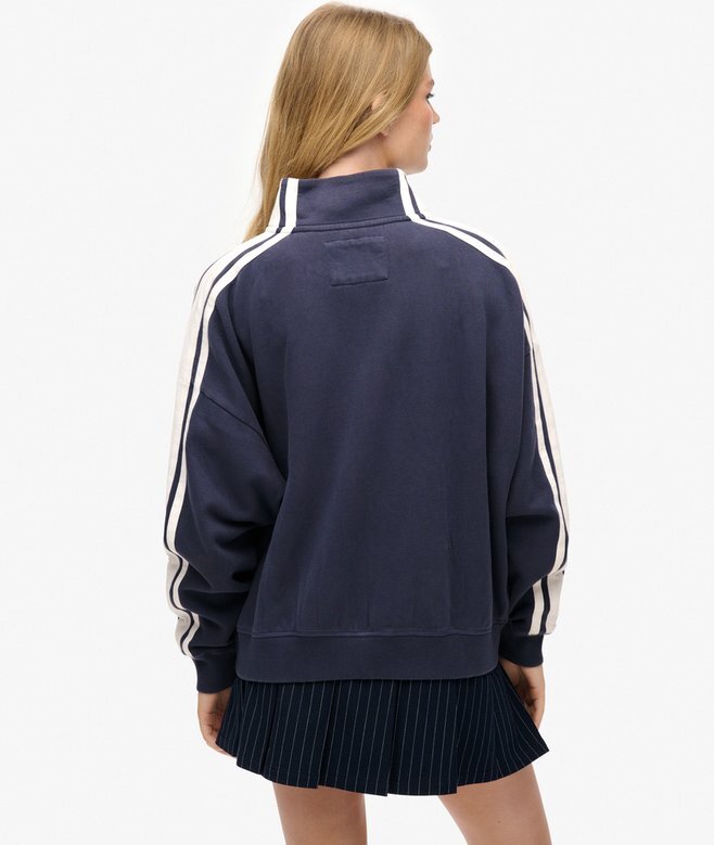 Luźna bluza dresowa z aplikacją Athletic Essentials Luźna bluza dresowa z aplikacją Athletic Essentials